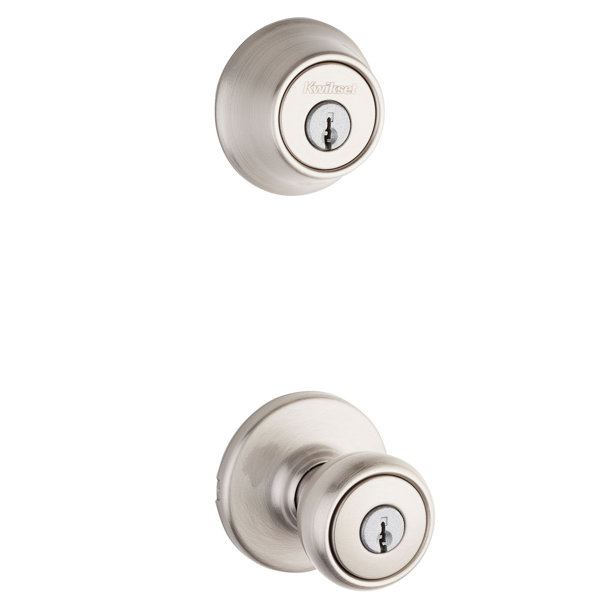 Kwikset Complete Tylo Entry Knob Set with Deadbolt & Reviews Wayfair